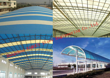 China UPVC Roofing Sheet Steel Buildings Kits For Factory Building And Construction House supplier