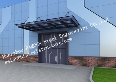 China Automatic Glass Sectional Industrial Garage Doors Steel Buildings Kits Superior Weather Resistance supplier
