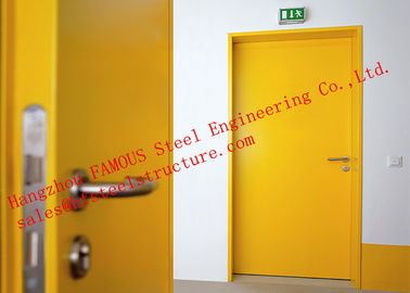 China European Standards Steel Fire Resistant Single Door For Household Or Office Use supplier