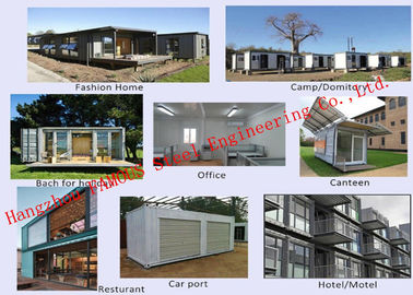 China Modern Environmental Prefab Container House Multi - Functional Mobile House Easy Assembling supplier