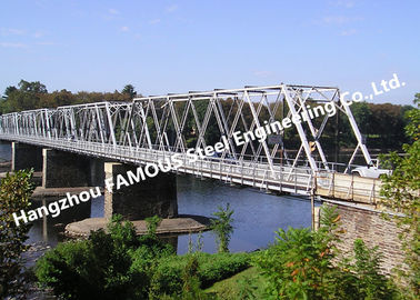 China High Performance Temporary Galvanized Surface Steel Bailey Bridge With Heavy Load Capacity supplier