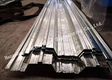 China Galvanize Composite Floor Deck Steel Decking Slab Comflor 60 Profile Equivalent supplier