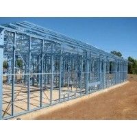 China Multi-functional Metal Warehouse Industrial Steel Buildings With Single Span supplier
