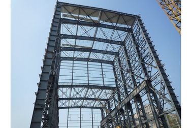 China Q345QD Heavy Steel Structural Industrial Steel Buildings With Welded H Beam Steel Structure supplier