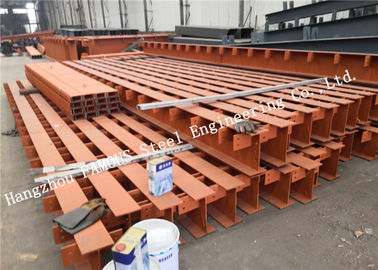 China Prefabricated Q355b Strength Galvanized Structural Steel Fabrications Steel Member Surface Painting supplier