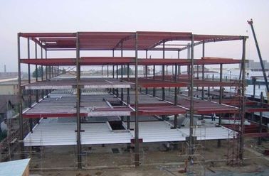 China High-strength / Multi-functional Multi-storey Steel Building With Light Steel Structure supplier