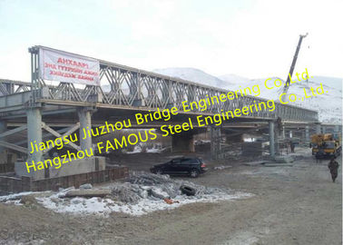 China Australia Standard Stable Fortified Medium Span Bailey Bridge Steel Bridge Truss Assembly New Zealand Certified supplier