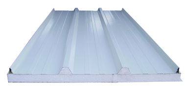 China Steel Building Metal Roofing Sandwich Panel EPS Filling 30mm to 150mm supplier