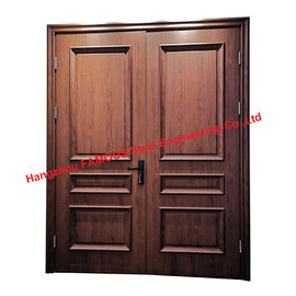 China Prettywood Decoration Line Modern Room Design Interior Wood Plastic Composite WPC Door supplier