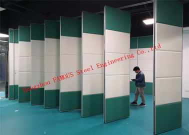 China Marquees Banquet Hall Soundproof Wooden Separation Movable Wall Acoustic Panel Partition supplier