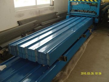 China Fabricated Fireproof Metal Roofing Sheets Coated High Strength supplier
