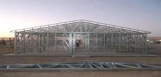 China Q235 / Q345 Structural Pre Engineered Buildings With Hot Galvanized Steel supplier