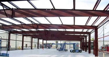 China Prefabricated Steel Pre-engineered Building With Q345 Heavy Column supplier