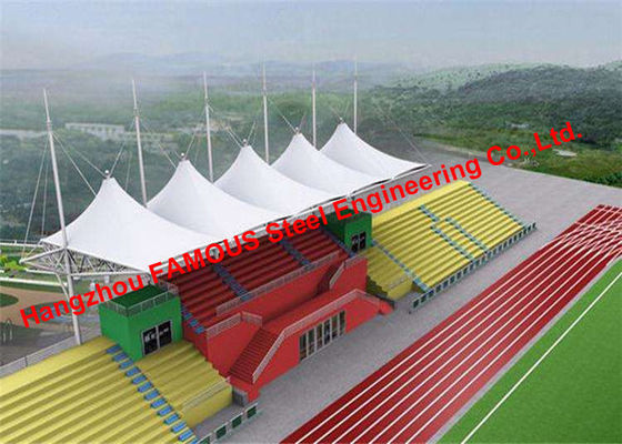China Australia Standard Certified Membrane Structural Sports Stadiums Construction supplier