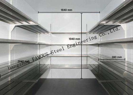 China Fruit Storage polyurethane cold room panels With Refrigeration Unit supplier