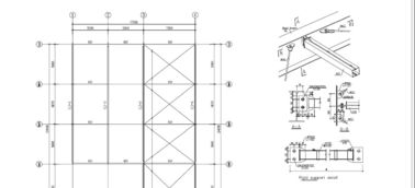 China Durable Structural Engineering Designs For Steel Shed Steelwork supplier
