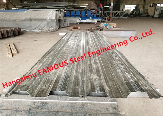 China Galvanized Corrugated Steel Composite Floor Decking Sheet For Construction supplier