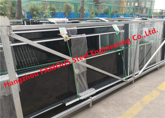 China Glass Silencer Louver Storefront Curtain Wall Fireproof PVDF supplier