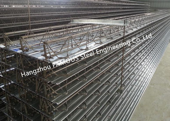 China Structural Steel Bar Truss Girder Metal Composite Deck For Concrete Floor supplier