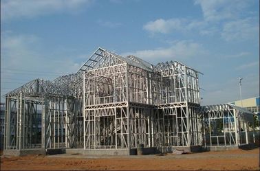 China Prefabricated Modular Designe Galvanized Commercial Steel Buildings With Cold Rolled Steel supplier
