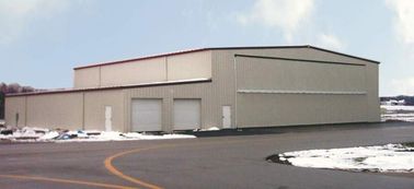 China Energy Efficient Steel Aircraft Hangar Buildings With Wall / Roof Panel supplier