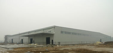 China ASTM Material Insulated Structural Steel Fabrications Frame Workshop With Full Roof / Wall Panels supplier