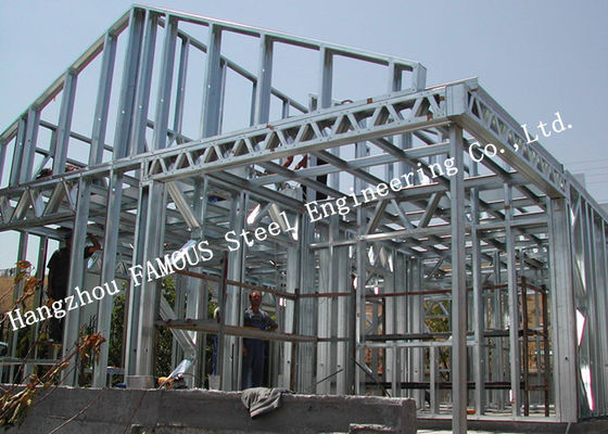 China Usa Uk Standard Q345b Structural Steel Framing Villa Guesthouse Pre-Engineered Building supplier