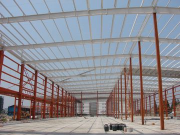 China H Shape Column Beams And Sandwich Shrouding Industrial Steel Buildings supplier