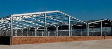 China Welded Or Hot Rolled, Railway Station, Q235 &amp; Q345 Structural Metal Truss Warehouse supplier