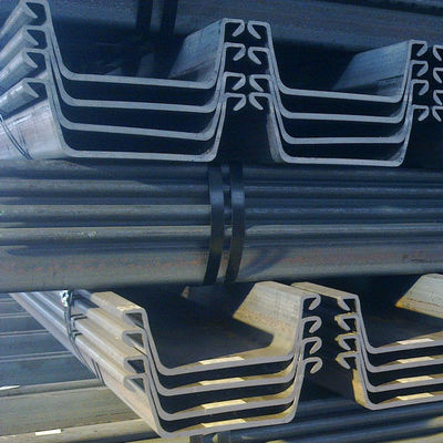 China China high quality U-type sheet piling hot rolled LARSSEN steel piles supplier