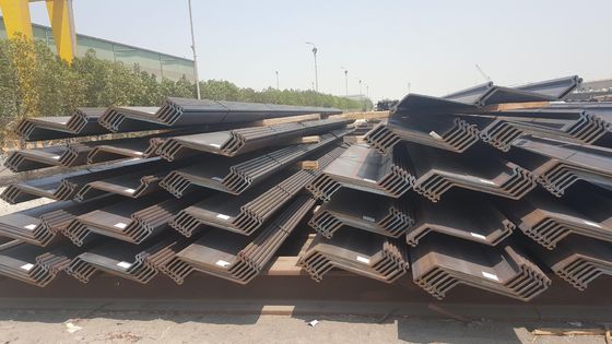 China Z Type Steel Sheet Piles Europe Standard supplier