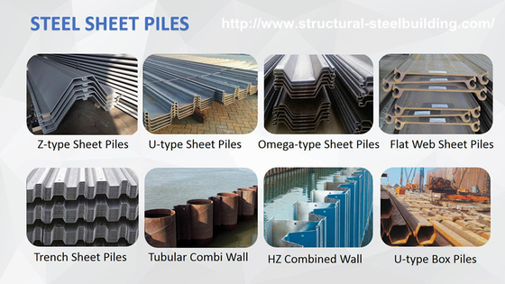China Vertical Interlocking System Steel Sheet Piles Hot Rolled Cold Formed supplier