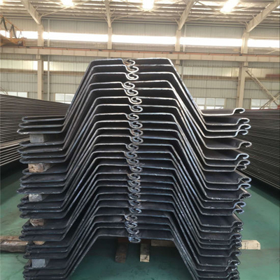 China Cold Rolled Z Type Steel Sheet Piles Z Section Z Profile Sheet Pile supplier