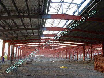 China A36 Pre Engineered Industrial Steel Buildings Welded H Shape For Fabric Mills supplier