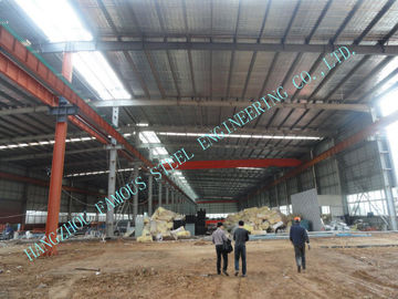 China 60 X 102 Light Weight Industrial Steel Buildings ASTM Standards 75MM Sandwich Panels supplier
