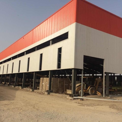 China Quake Proof Prefab Workshop Building Steel Structure Warehouse Custom Fabrication supplier