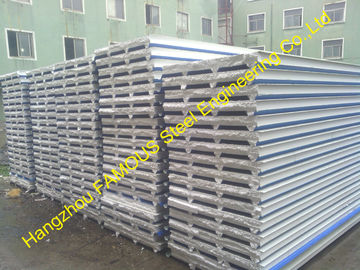 China Fireproof EPS Sandwich Panel For Steel Building Wall , Roof Cladding supplier