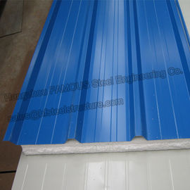China Metal EPS Insulated Sandwich Panels House Sandwich Panel Roofing supplier