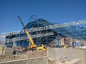 China Mine Industry PEB Structural Steel Fabrications Pipe Truss Structure supplier