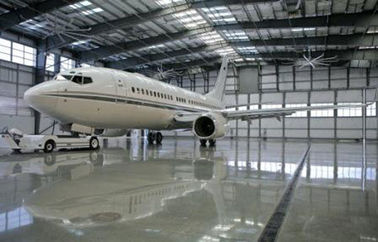 China Waterproof Airplane Hangar Of Piping Truss Buildings supplier