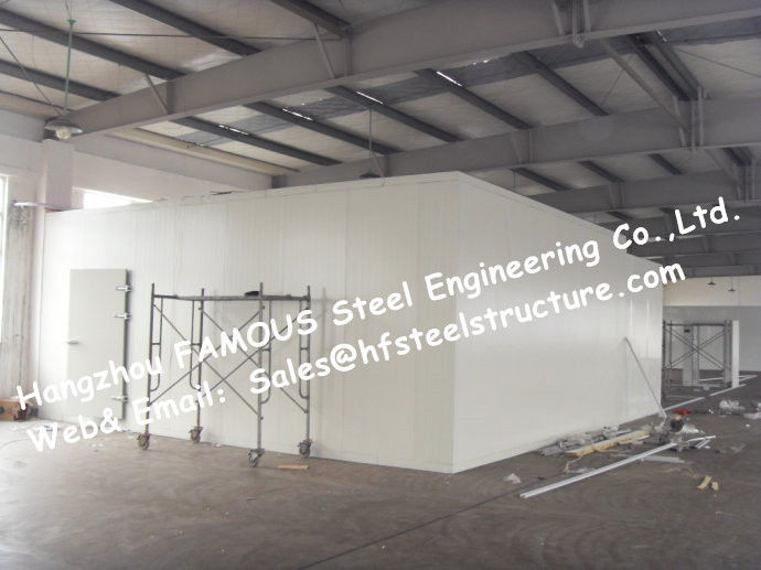 Fireproof Walking Cold Room And Walk in Freezer Made of Polyurethane