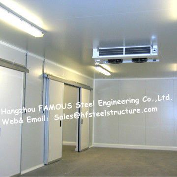 Commercial Walk In Fridge Refrigerator Units Made Of Width 950mm Pu Sandwich Panel