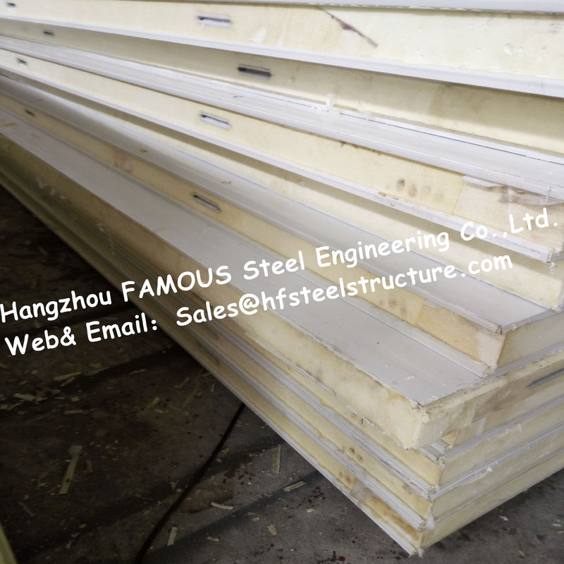 Insulated 75mm 100mm Floor Ceiling Cold Room Panel For Fruit