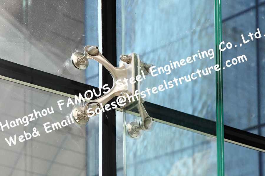 Point Fixed Gl System Curtain Walls Cable Tensioned Façade Point Fixed Gl System Curtain Walls