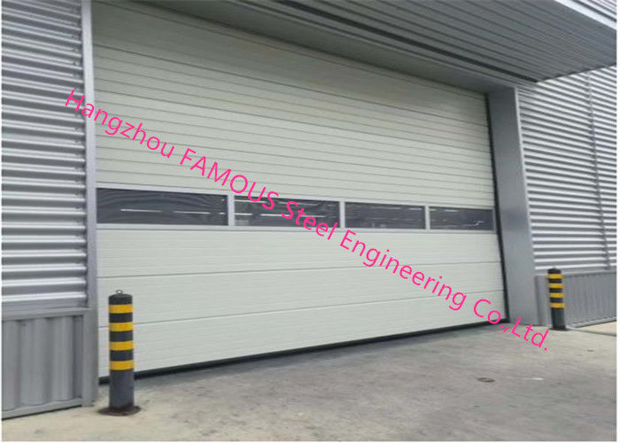 Pu Foaming Automatic Handle Industrial Garage Doors Eps Sandwich