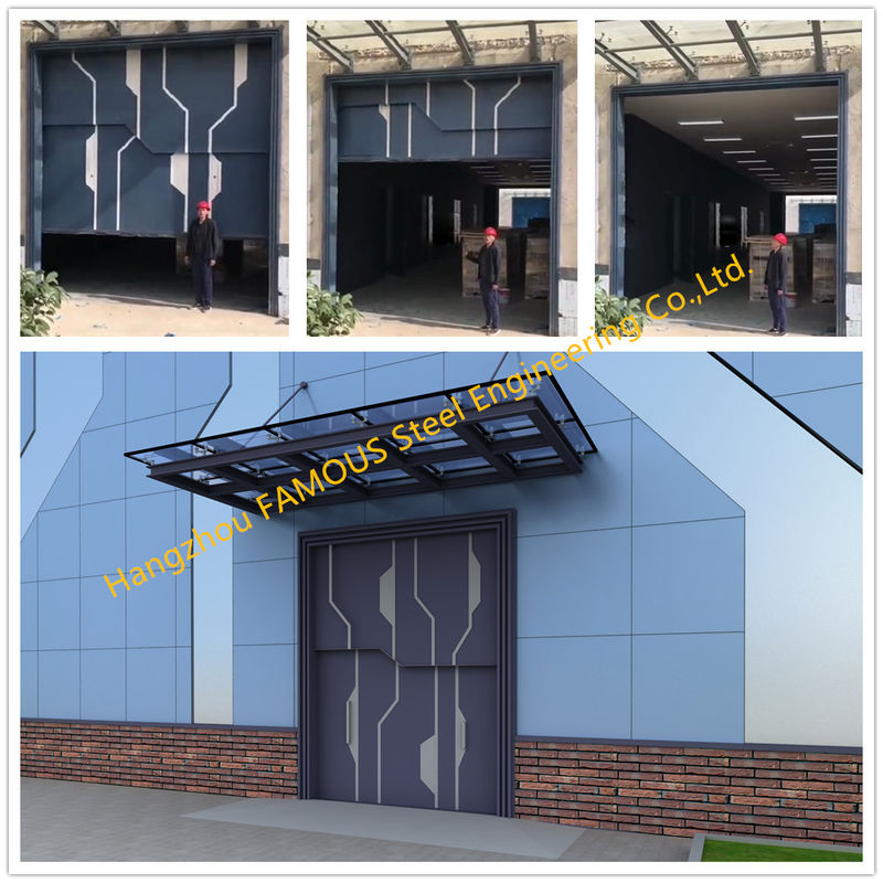 Sectional Lift Door Vertical Panel Lifting Industrial Sectional