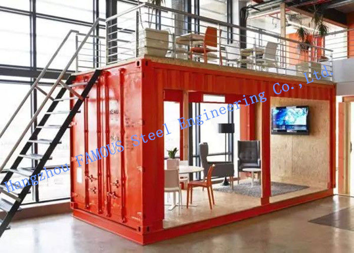 Easy Installation Customized Modified Prefab Storage Container House For Temporary Accommodation