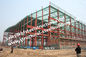 Pre Painted Industrial Workshop Steel Frame Buildings S235JR Columns Frames supplier