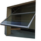 Canopy Tilt Up Garage Door Toughened Glass Panel Assembled Counterweight System supplier
