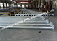 Q235b Galvanized Metal Street Light Poles Fabrication Truncated Cone Shaped supplier